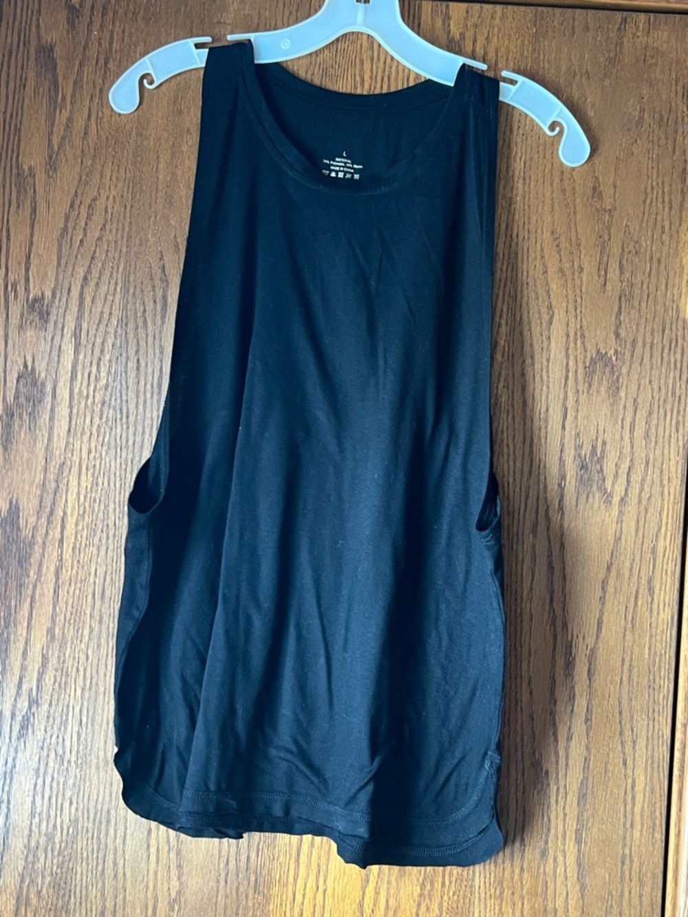 Black Sleeveless Tank Top - Casual Women's Tee
